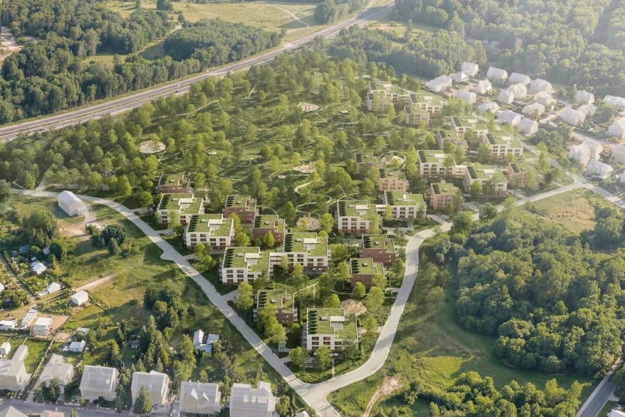 Wiemy już jak będzie wyglądało nowe osiedle w Podjuchach Tak będzie wyglądało nowe osiedle w Podjuchach.