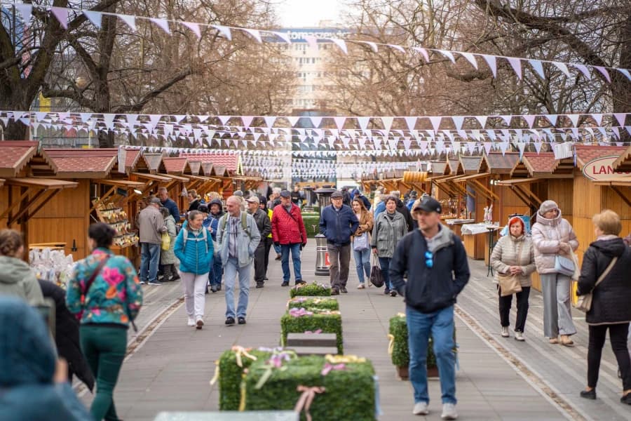 Rozpoczęliśmy Szczeciński Jarmark Wielkanocny! Szczeciński Jarmark Wielkanocny
