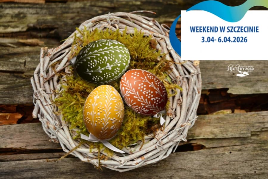 Świąteczny weekend w Szczecinie. Wydarzenia, imprezy, wystawy Trzykolorowe pisanki w koszyku