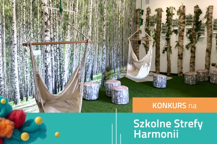 Startuje konkurs na Szkolne Strefy Harmonii Grafika ilustracyjna
