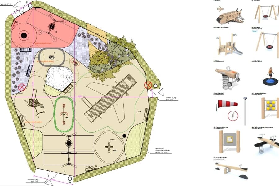 Krzekowo z nowym miejscem do zabawy i rekreacji Krzekowo z nowym miejscem do zabawy i rekreacji