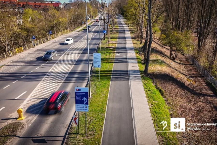 Ostatnia prosta na Bogumińskiej. Trwają prace wykończeniowe Prace wykończeniowe na Bogumińskiej