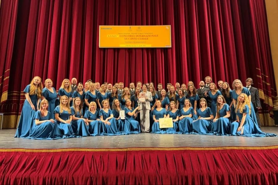 "Veni, Vidi, Vici" - Werona podbita przez Chór Politechniki Morskiej w Szczecinie! Chór Politechniki Morskiej w Szczecinie