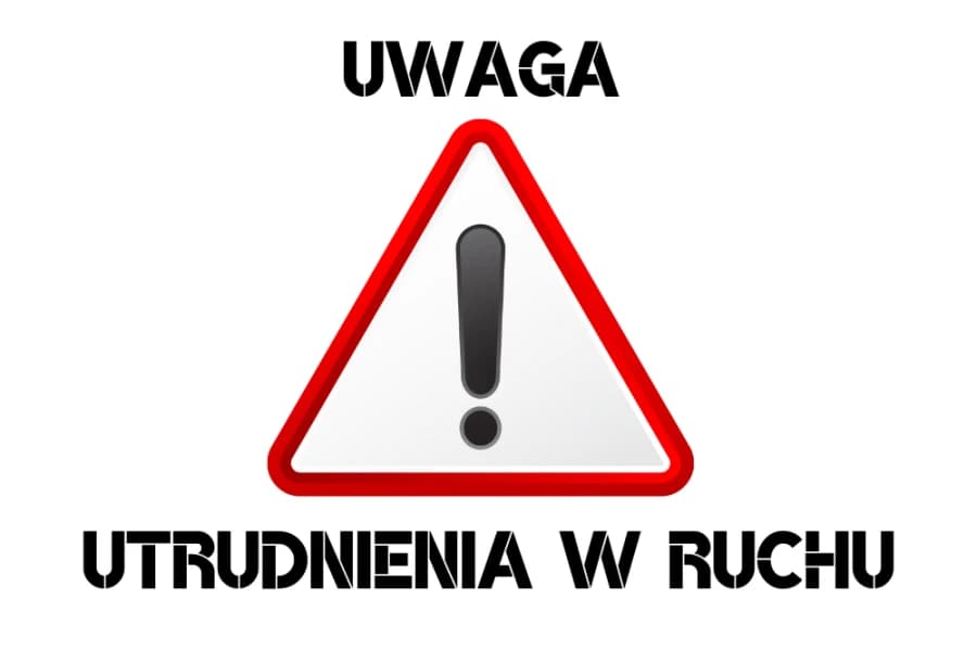 Uwaga, w weekend możliwe będą utrudnienia w ruchu Grafika ilustracyjna