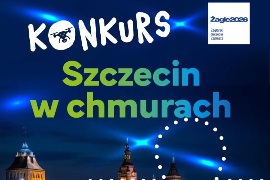 Żagle 2026. Spektakularne widowisko z udziałem kilkuset dronów Żagle 2026. Konkurs Szczecin w chmurach