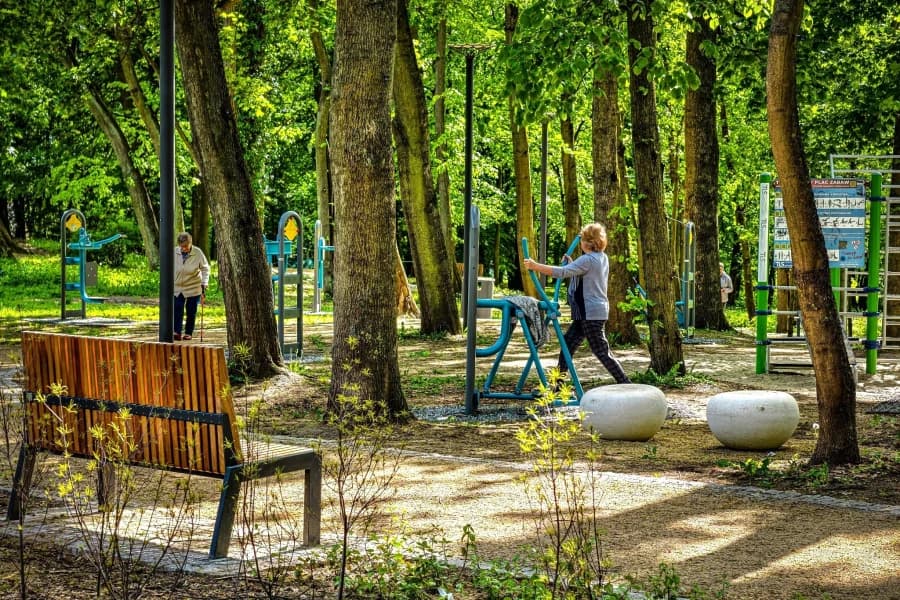 Park Chopina po metamorfozie. Nowe alejki, muzyczne place i zielona strefa relaksu Park Chopina po metamorfozie