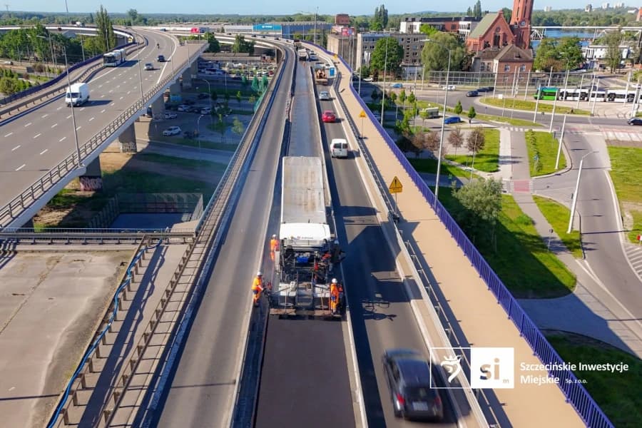 Remont Trasy Zamkowej. Zmiany w organizacji ruchu #7 Prace na Trasie Zamkowej