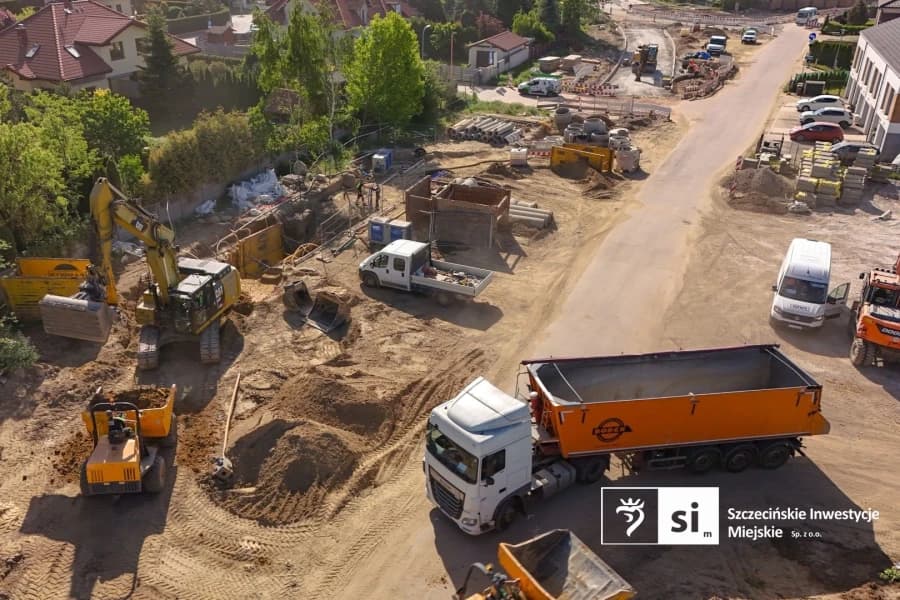 Przebudowa Andersena i Północnej trwa. Drogowcy pracują na kilku frontach Przebudowa Andersena i Północnej. Plac budowy