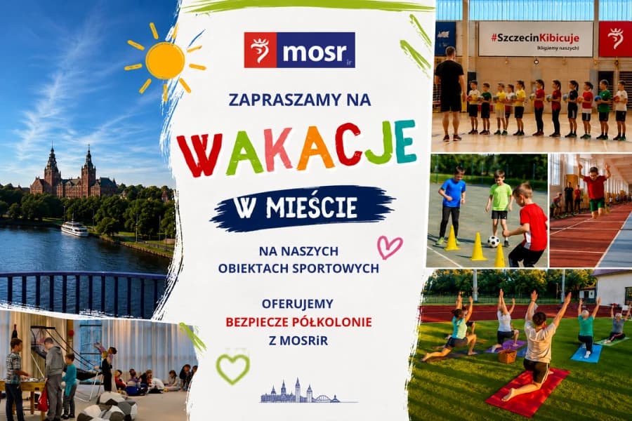 Sportowe wakacje z MOSRiR Szczecin Lato to idealny czas, by zadbać o swoją formę, aktywnie spędzać wolne chwile i korzystać z możliwości, jakie oferuje miejska infrastruktura sportowa.