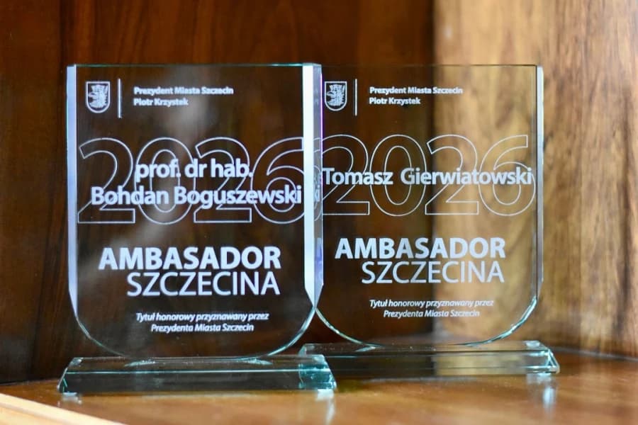 Szczecin ma 81 lat! Pierwsze wydarzenia już w piątek Prof. Bohdan Boguszewski oraz Tomasz Gierwiatowski ostali nowymi Honorowymi Ambasadorami Szczecina.