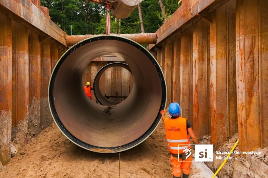 Pod Trasą Północną powstaje ekologiczny korytarz dla zwierząt. Trwa budowa 76-metrowego przepustu Pod nową Trasą Północną powstaje nietypowy obiekt