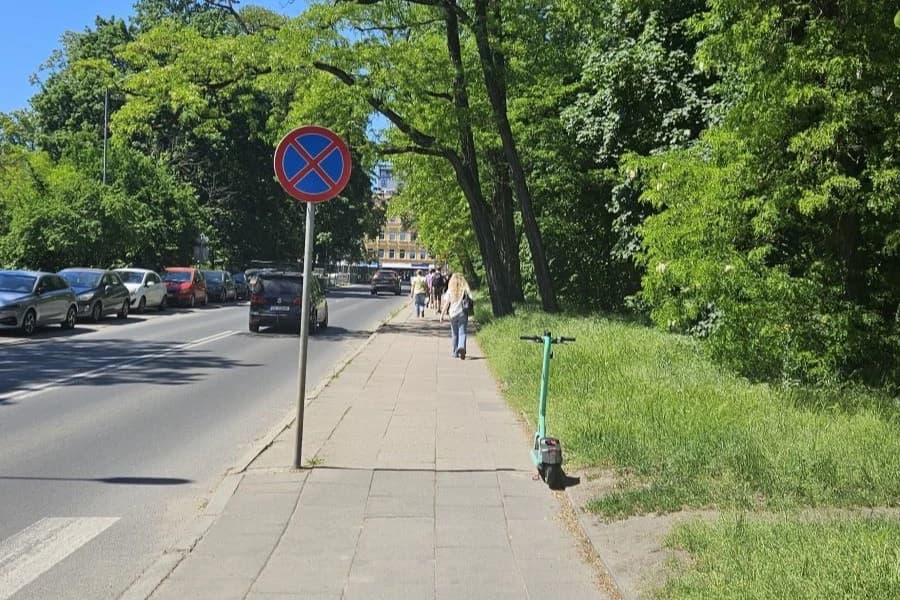 W ciągu ul. Starkiewicza powstaną miejsca parkingowe Ulica Starkiewicza w Szczecinie
