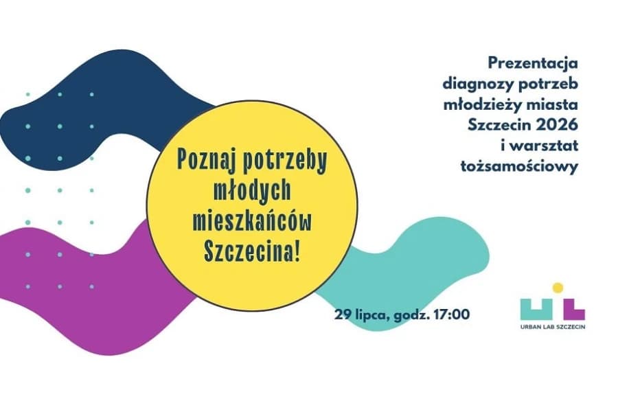 Czego potrzebuje młodzież w Szczecinie? Urban Lab zaprasza na prezentację diagnozy i bezpłatny warsztat Urban Lab Szczecin zaprasza na prezentację diagnozy i warsztat o lokalnej tożsamości.