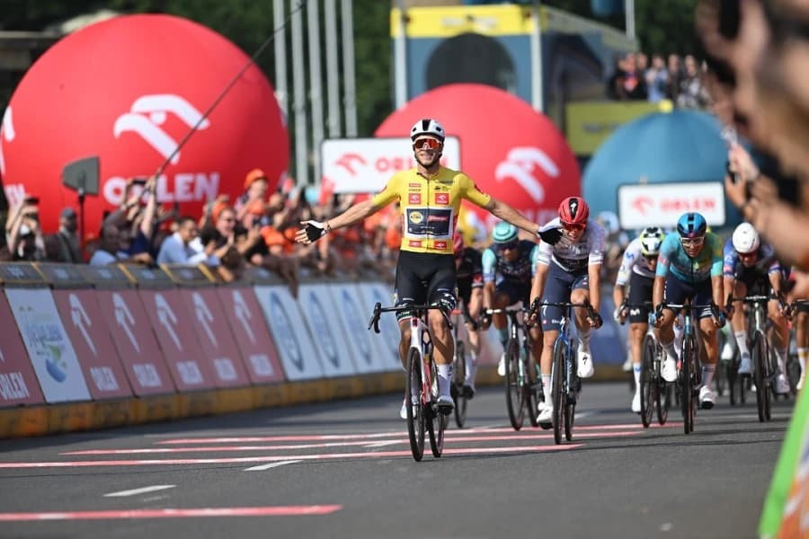 Dublet Jonathana Milana w Szczecinie! Za nami 2. etap 83. Tour de Pologne UCI WorldTour Fot. Szymon Gruchalski