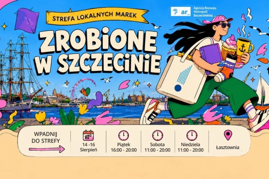 To będzie kawałek Szczecina na Żaglach. Lokalni twórcy pojawią się na Łasztowni Zrobione w Szczecinie