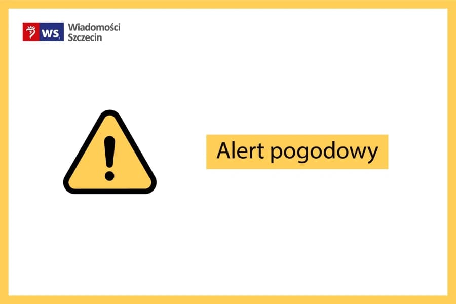Burze nad Szczecinem. IMGW ostrzega przed ulewami, silnym wiatrem i gradem Grafika ilustracyjna