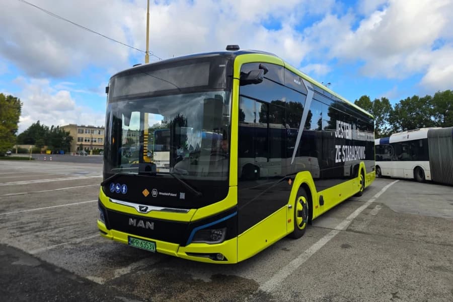 Elektryczny MAN na ulicach Szczecina. SPAD testuje nowy autobus Elektryczny autobus MAN Lion’s City 12