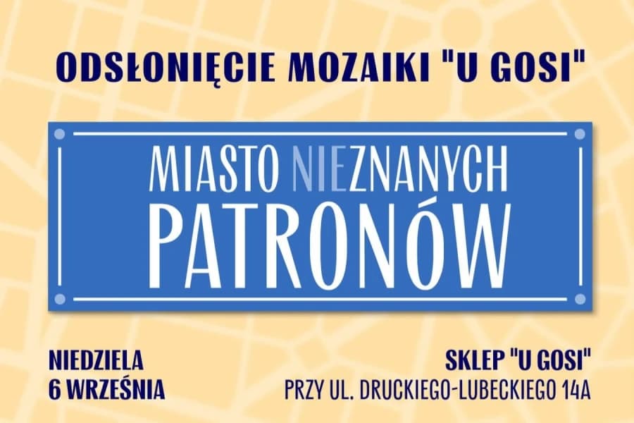 Nowa mozaika w Szczecinie. Mieszkańcy współtworzyli dzieło na Drzetowie Grafika ilustracyjna. Zapowiedź wydarzenia