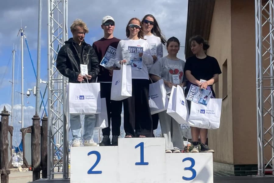 Regaty Nadzieja Sportu 2026 za nami. Zobacz wyniki Młodzi żeglarze na podium