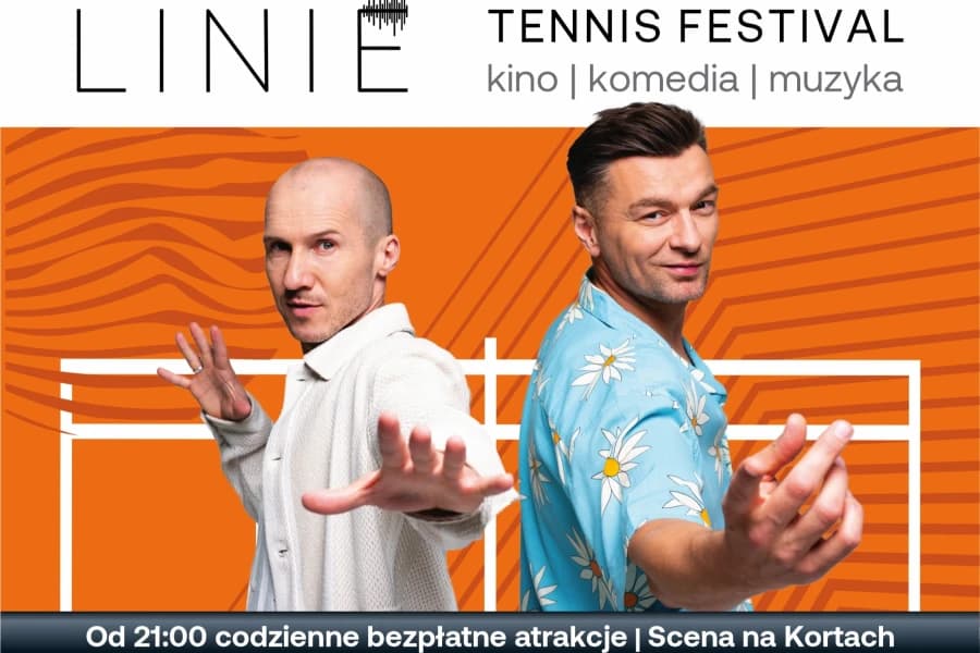 LINIE Tennis Festival 2026 w Szczecinie. Program bezpłatnych wydarzeń 14–19 września Linie Tennis Festival