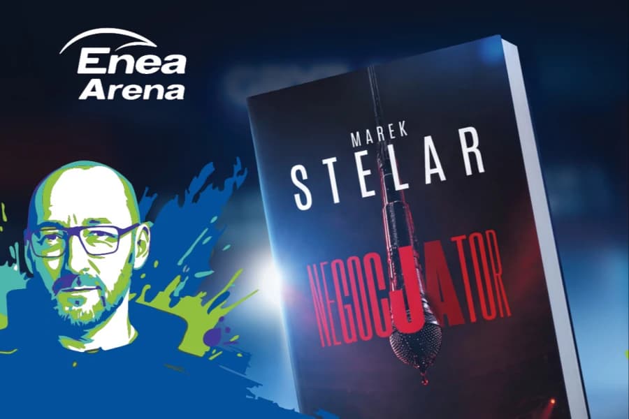 „Negocjator” ma szczeciński trop. Marek Stelar spotka się z czytelnikami w Enea Arenie Marek Stelar na żywo w Arena Cafe