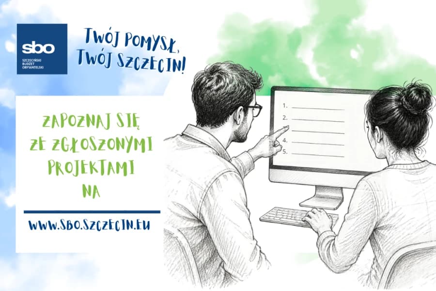 19 października ruszy głosowanie w SBO 2027. Zapoznaj się ze zgłoszonymi projektami na sbo.szczecin.eu