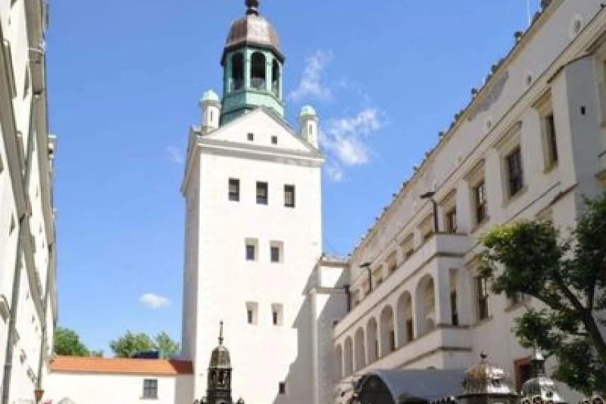 A 1:100 scale model of The Ducal Castle