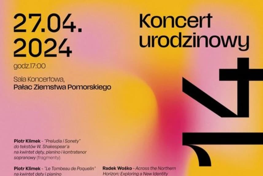 Koncert urodzinowy Akademii Sztuki w Szczecinie