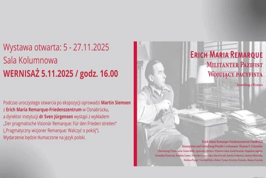 Erich Maria Remarque – wojujący pacyfista