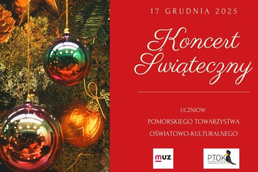 Koncert Świąteczny Uczniów Pomorskiego Towarzystwa Oświatowo-Kulturalnego