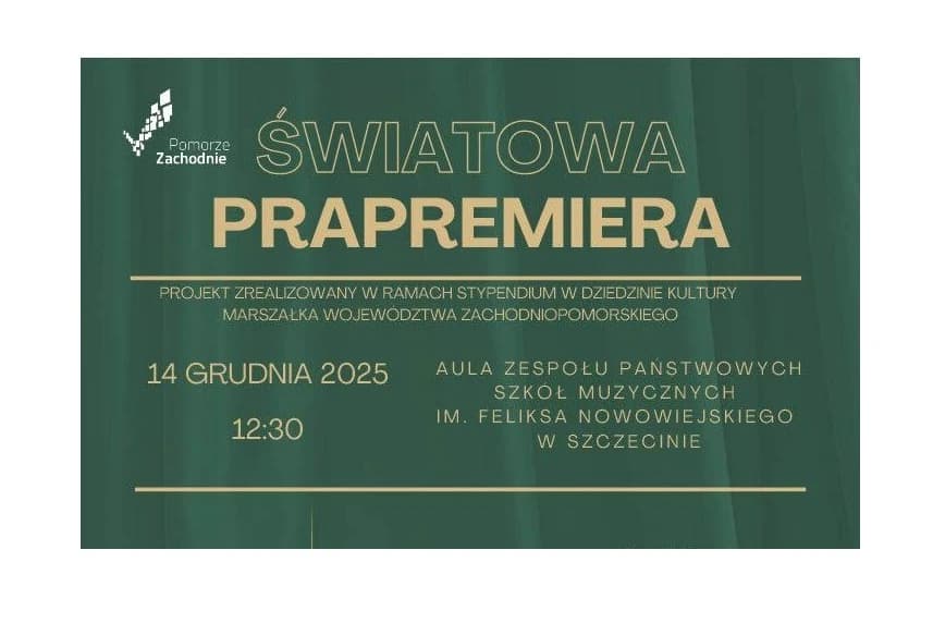 Światowa Prapremiera- koncert Światowa Prapremiera- koncert