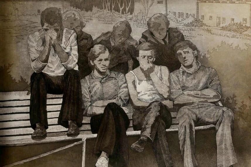 „Po dwóch stronach soczewki” - grafika i malarstwo