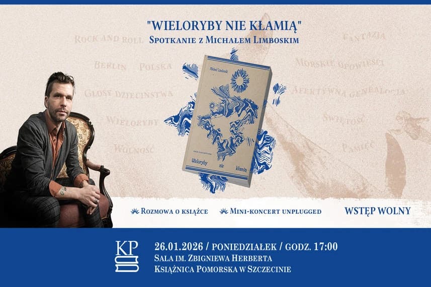 Spotkanie autorskie z Michałem Limboskim