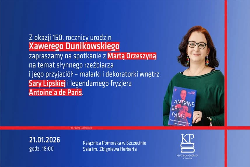 Spotkanie z Martą Orzeszyną z okazji 150. rocznicy urodzin Xawerego Dunikowskiego