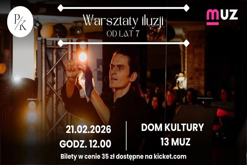 Warsztaty iluzji dla dzieci i młodzieży