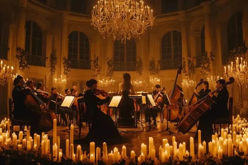 Muzyka Coldplay i Imagine Dragons - koncert przy świecach