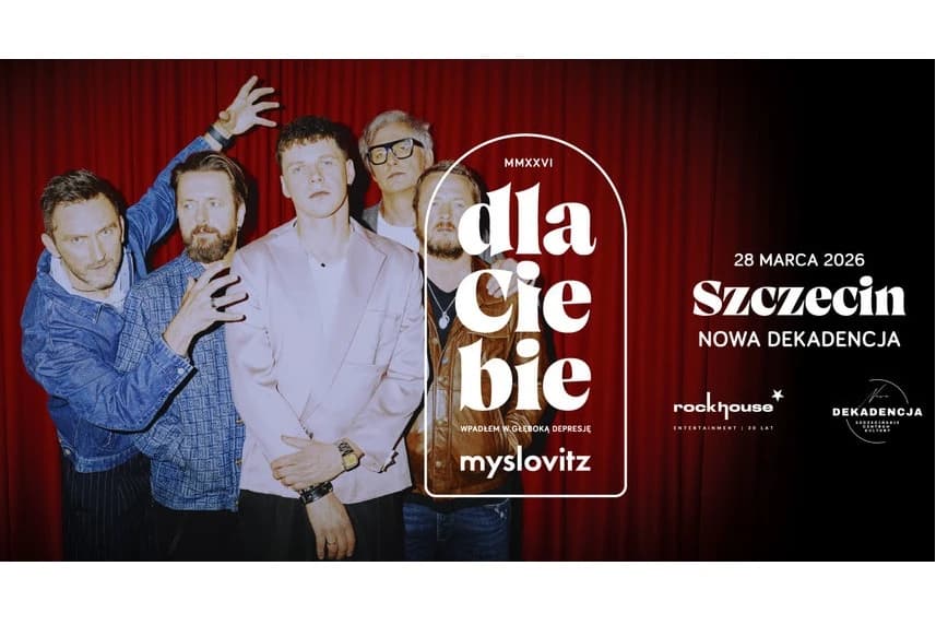 MYSLOVITZ - "DLA CIEBIE wpadłem w głęboką depresję MMXXVI" MYSLOVITZ - "DLA CIEBIE wpadłem w głęboką depresję MMXXVI"