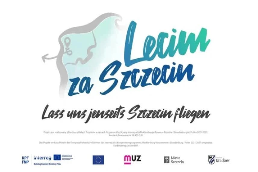 Lass uns jenseits Szczecin fliegen Lass uns jenseits Szczecin fliegen