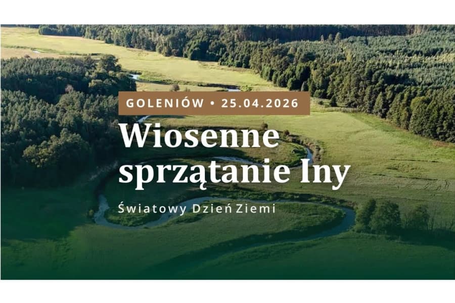 Dzień Ziemi: wiosenne sprzątanie Iny w Goleniowie