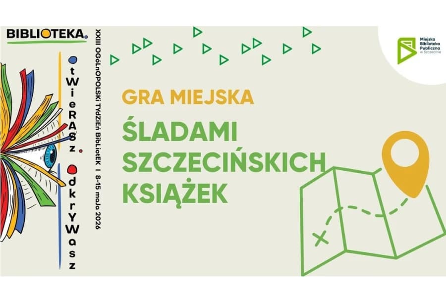 Śladami Szczecińskich Książek | Gra Miejska