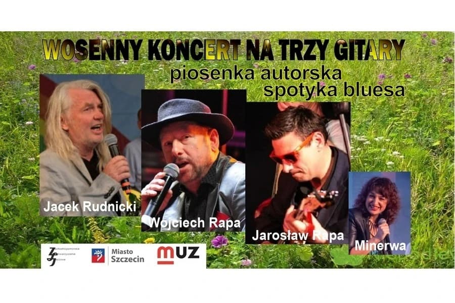 Poniedziałek Jazz Fana - Wiosenny koncert na 3 gitary: Rudnicki, Rapa i Rapa