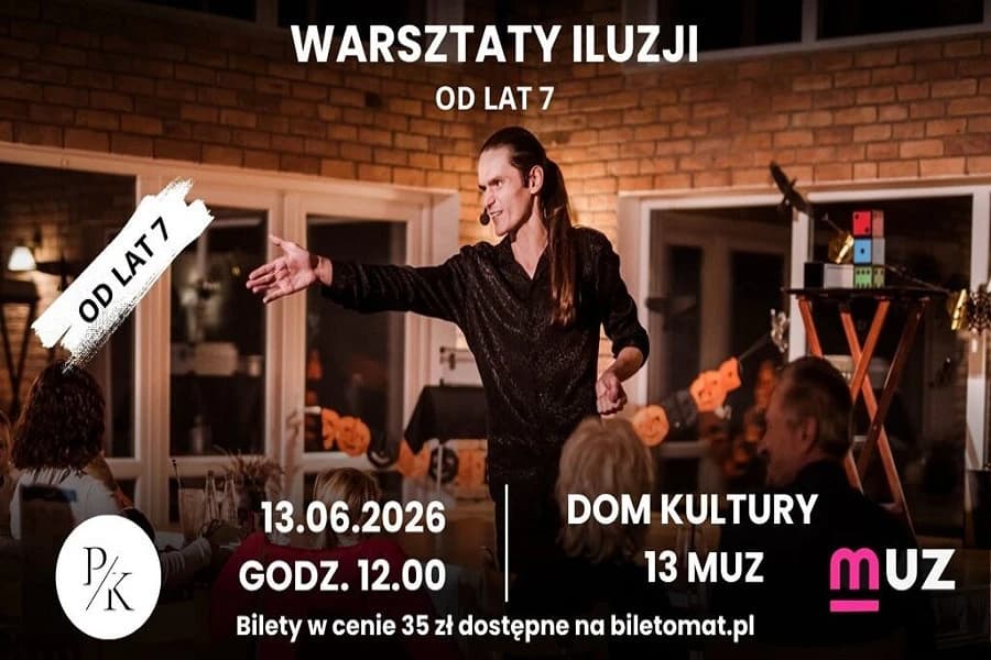 Warsztaty iluzji dla dzieci i młodzieży od lat 7 Warsztaty iluzji dla dzieci i młodzieży od lat 7
