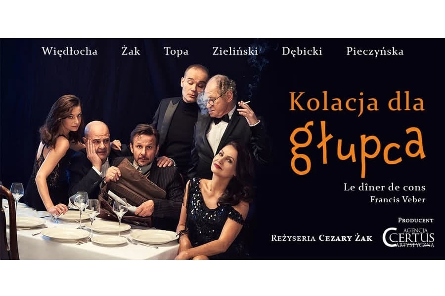 „Kolacja dla głupca” – spektakl komediowy I „Kolacja dla głupca” – spektakl komediowy I