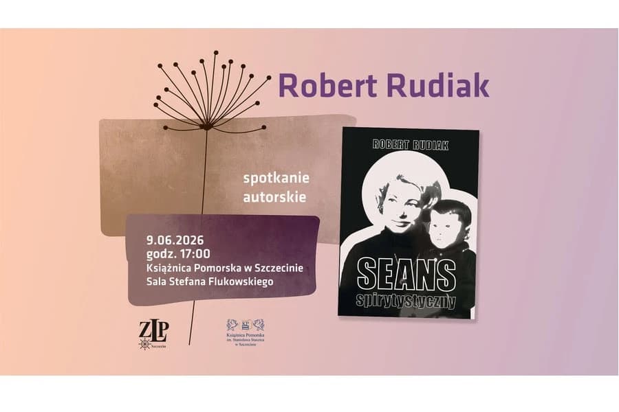 Robert Rudiak - spotkanie autorskie wokół książki "Seans spirytystyczny"