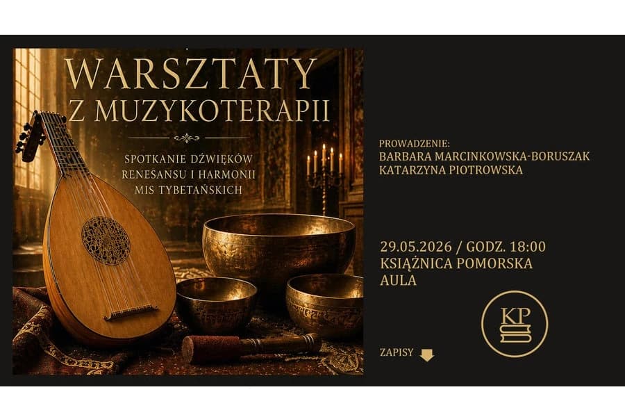 Od książki do dźwięku - warsztaty muzykoterapii