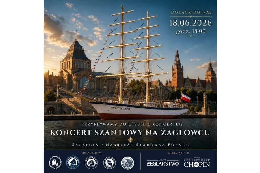 Szanty na pokładzie „Chopina” – wyjątkowy koncert na wodzie
