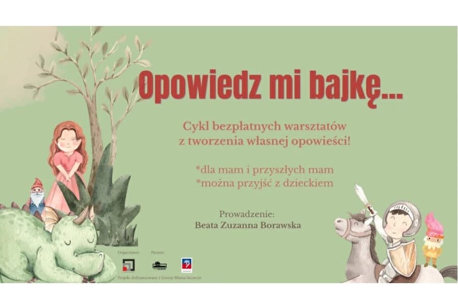 Opowiedz mi bajkę – bezpłatny cykl warsztatów Opowiedz mi bajkę – bezpłatny cykl warsztatów
