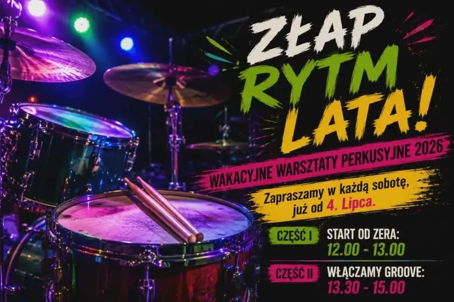 Złap Rytm Lata! Warsztaty perkusyjne Złap Rytm Lata! Warsztaty perkusyjne
