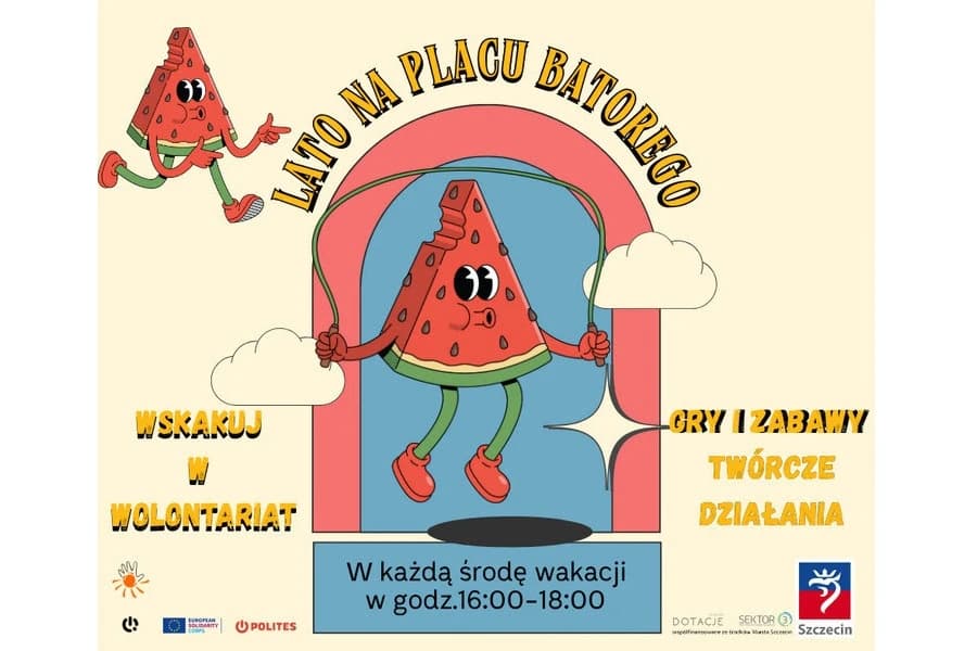 „Lato na Placu Batorego – wskakuj w wolontariat”