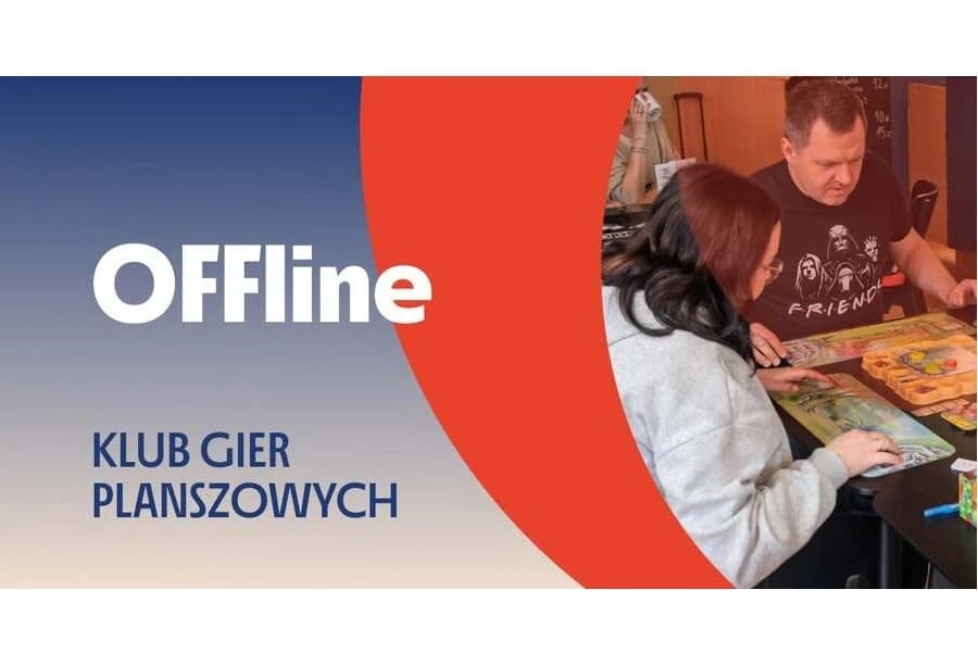 Wspólne granie w planszówki Klub Gier OFFline